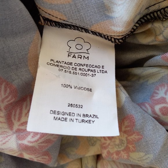 Farm Rio Yolanda Maxi Skirt Floral Print ❤️ - Picture 8 of 11